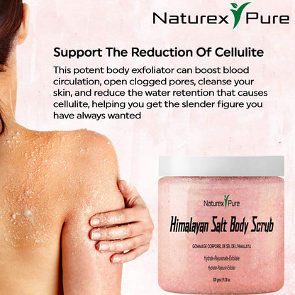 Himalayan salt body scrub